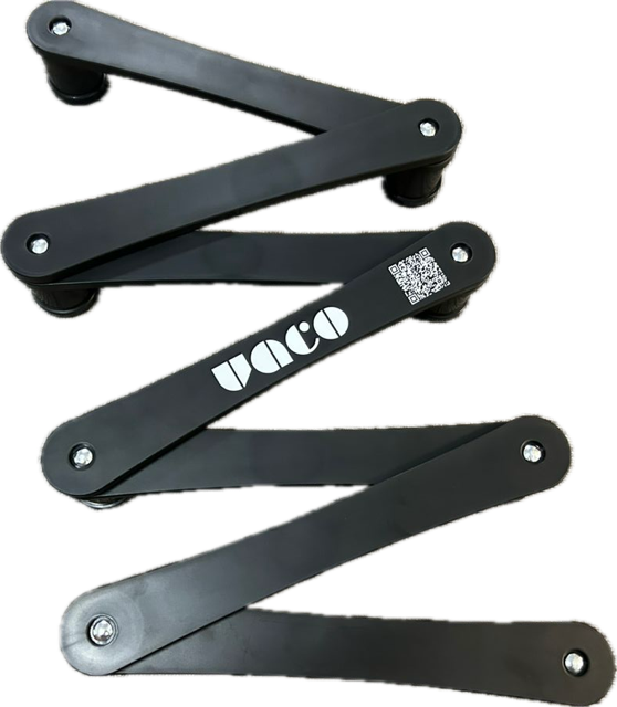 VACO Stickhandler QR plus - 7 sektioner, Svart, inkl. Off-Ice övningar